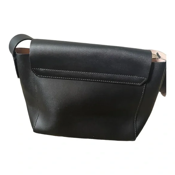 KATE SPADE Black and Light Pink Leather Crossbody Purse - Picture 5 of 13